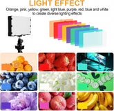2 Pack Dimmable & Portable LED Video Photo Studio Light with 54 inch Adjustable Tripod Stand